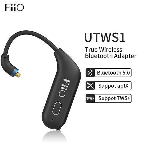 FiiO-UTWS1-Bluetooth-V5-0-aptX-tws-Earbuds-Hook-MMCX-0-78mm-Bluetooth-Module-with-Mic