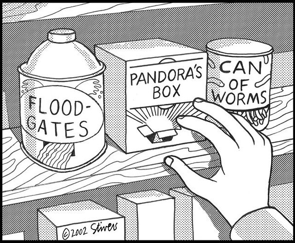 Floodgates Pandorasbox Canofworms