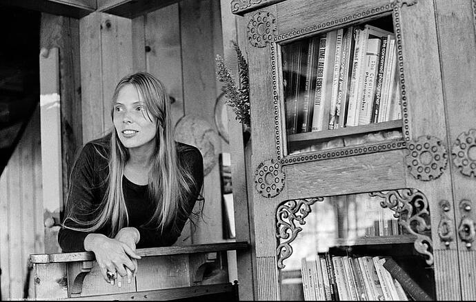 Joni Mitchell in '69