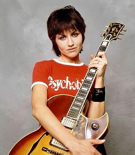Dolores O'Riordan of The Cranberries