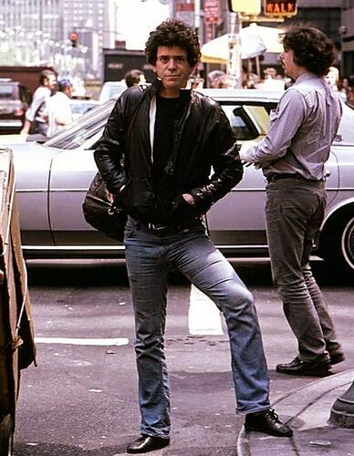 Lou Reed in NYC - 1980