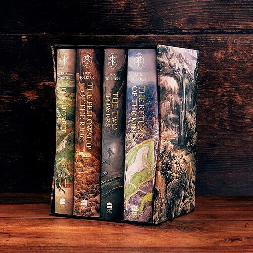 Lord of the Rings Illustrated Book set