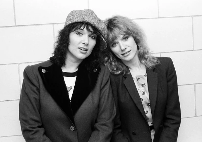 Ann and Nancy in 1982