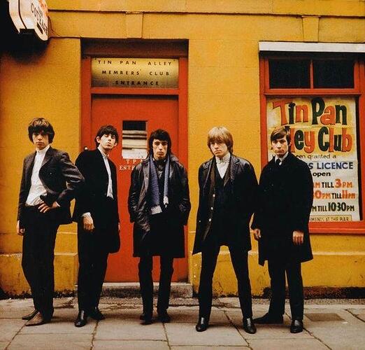 The Rolling Stones at the Tin Pan Alley Club i 1963