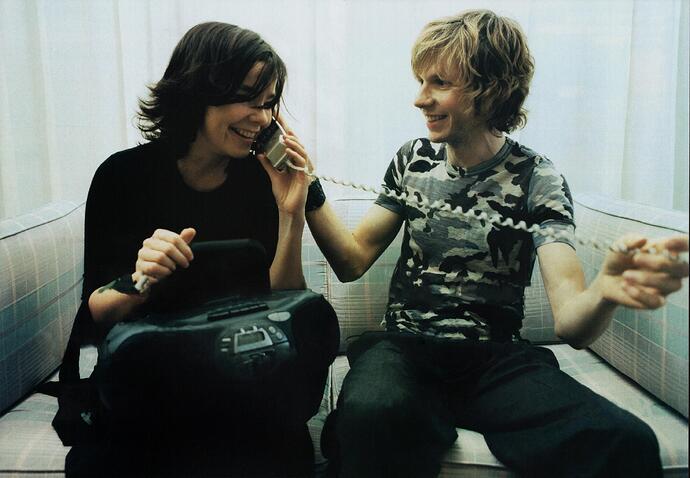Björk & Beck in 1998