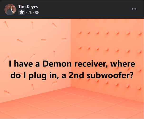 demon receiver