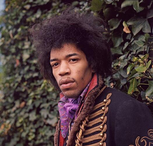 Jimi Hendrix in 1967