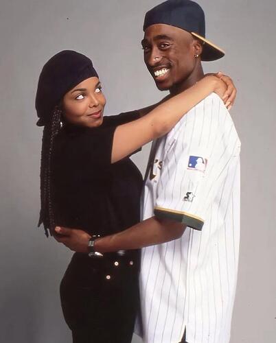 Janet Jackson and 2Pac in 1993