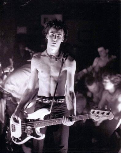 Sid Vicious in 1977