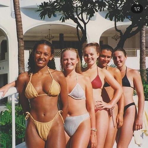 Spice Girls in Hawaii in 1995