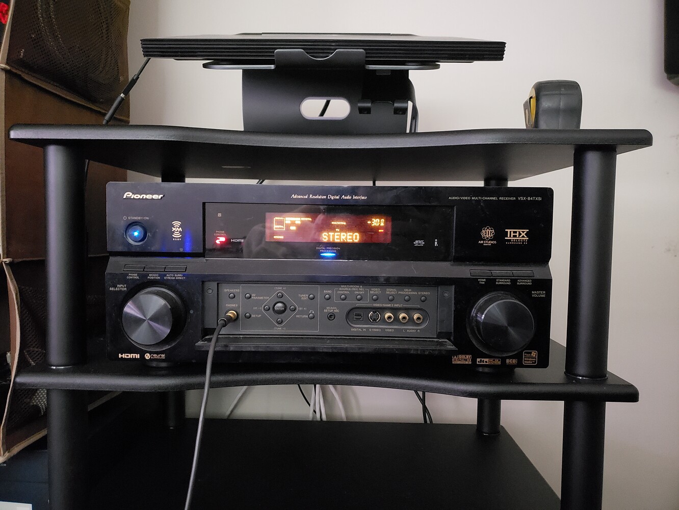 A/V receiver, surprisingly good headphone amp Receivers