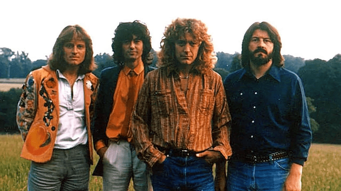 Led Zeppelin in 1979