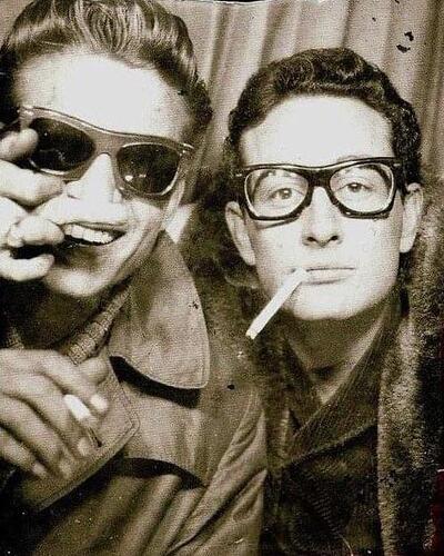 Waylon Jennings & Buddy Holly - 1959