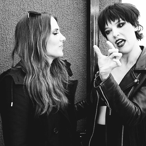 Simone Simons and LZZY Hale