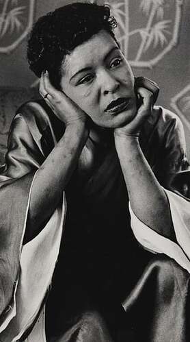 Billie Holiday in 1956