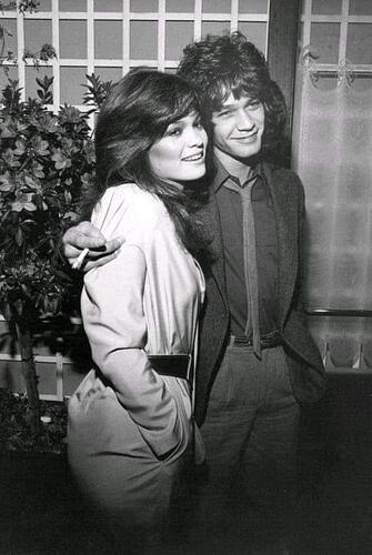 Eddie and Valerie in 1982