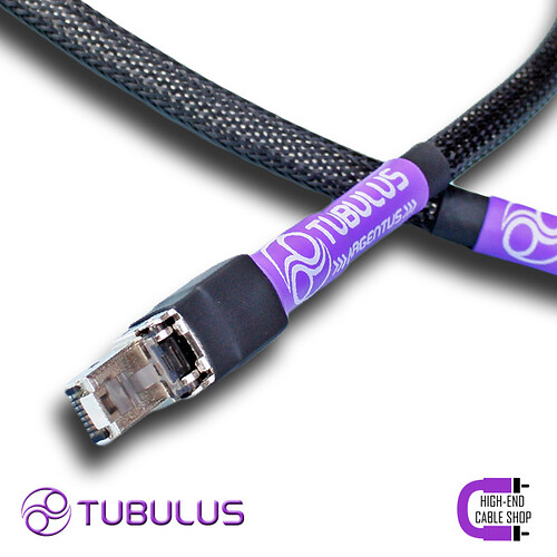 5-High-end-cable-shop-Tubulus-Argentus-i2s-cable-rj45-cat7-ethernet-network-cable-silver-hifi-length