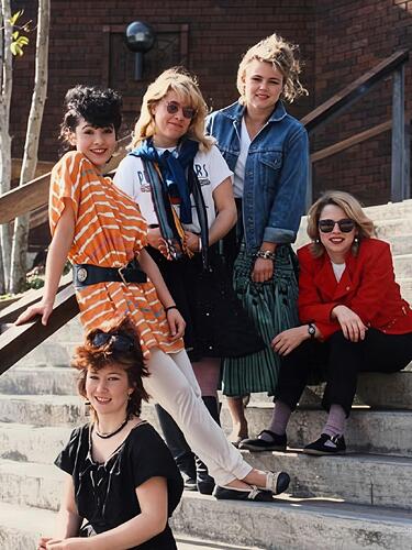 Go-Go's in Australia in 1982