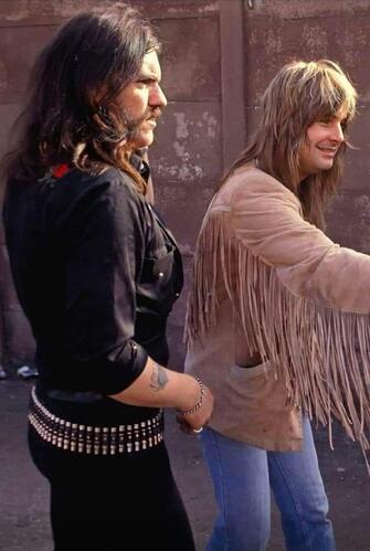 Lemmy and Ozzy in 1981