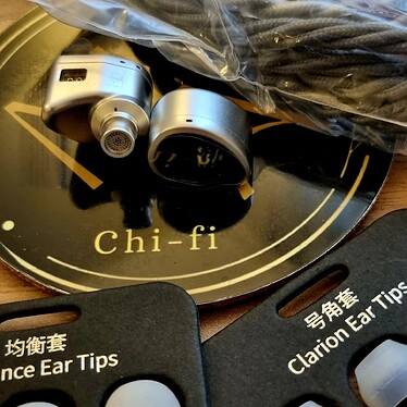 TRI Audio iOne and it's different eartips