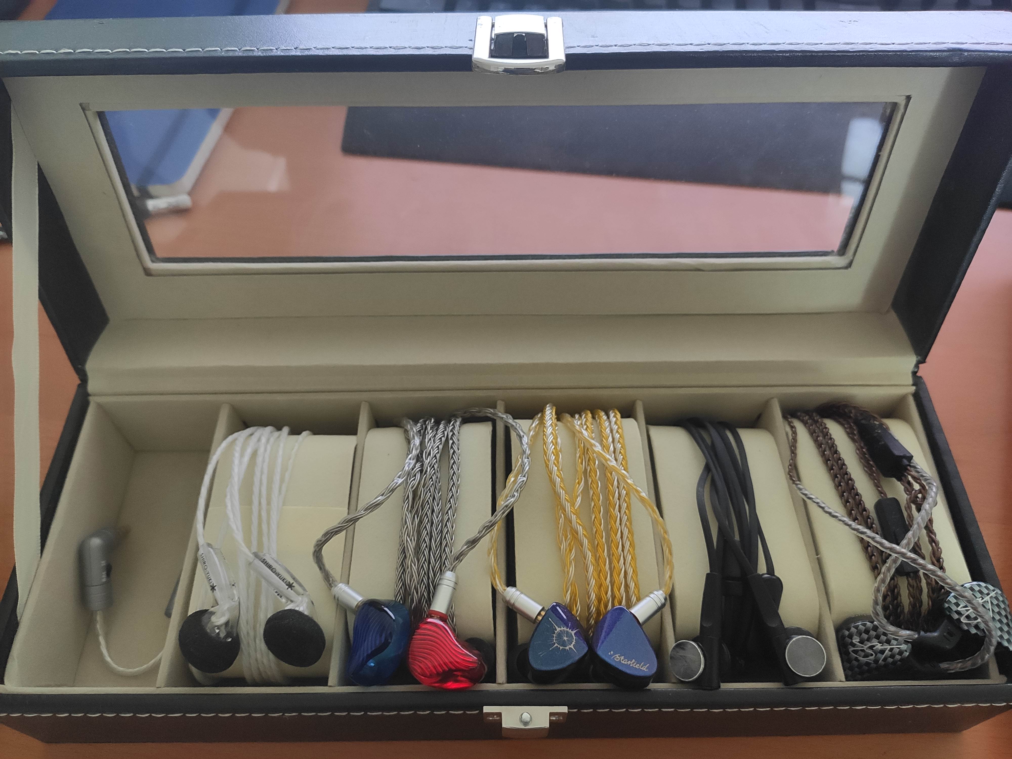 IEM Hard Case Waterproof In Ear Monitor Earphone Case Storage Box