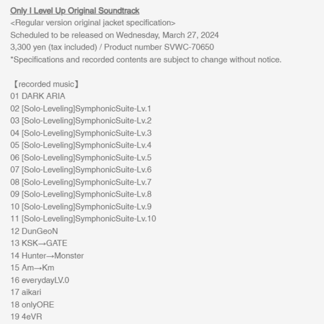 Solo-Leveling OST - SymphonicSuite-Lv.8 